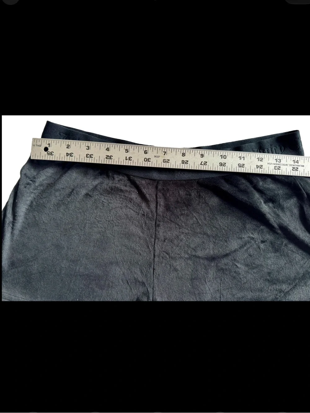 Juicy Couture Logo Rhinestone Black Sleep Lounge Velour Shorts Sz M